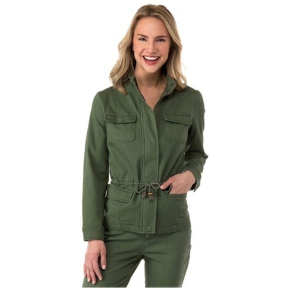 Cherokee Heritage (Cherokee Global Brands) Jackets & Blazers - New!! Cherokee Heritage Cargo Tie Utility Jacket